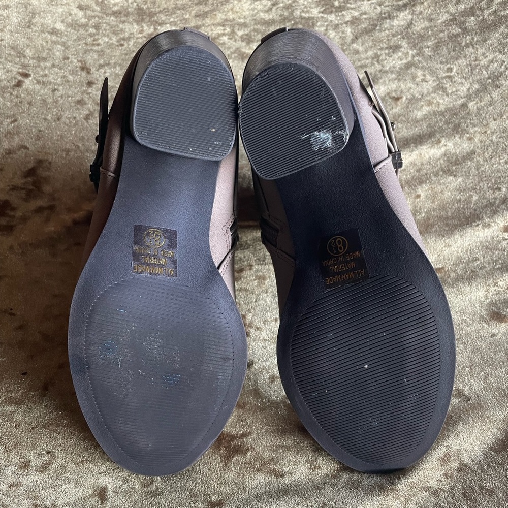 Soda - Taupe Booties - Size 8.5 - image 7